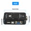 USB KVM VGA Switch w/VGA USB Cable For Mouse Keyboard Monitor PC Carousel 7