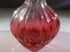 Art Nouveau Cut Cranberry Glass Bulb Vase Carousel 5