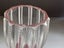 Art Nouveau Cut Cranberry Glass Bulb Vase Carousel 6