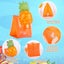 1 Pair Children's Inflatable Armbands Pineapple Water Sleeves Children's Swimm Carousel 2