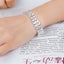 Beautiful Elegant Wedding 925 Sterling Silver Women Men Chain Bracelet High Qual Carousel 1