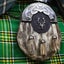 Traditional Scottish Men Kilt Sporran Stag Head Rabbit Fur Sporran for Men Carousel 5
