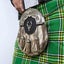 Traditional Scottish Men Kilt Sporran Stag Head Rabbit Fur Sporran for Men Carousel 8