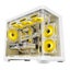 Segotep Lumi 3S Curved Joint Glass MATX Micro Tower Case - White Carousel 4