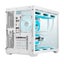 Segotep Lumi 3S Curved Joint Glass MATX Micro Tower Case - White Carousel 7