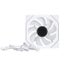 Segotep NR-12 ARGB 120mm Case Fan 4 PIN PWM White Reverse Carousel 3