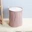 1pcs pink 35x45 18-inches Large Organize Baskets For Clothes Storage Drawst Carousel 1