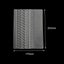 6pcs Tyre Texture Mats For Sugar Craft Decoration Cake Mold Baking Tools Carousel 3