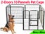 Pet Play Pen 10 Panel Dog Play Pen Carousel 6