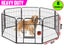 Heavy Duty Temporary Fence 640cm Carousel 8
