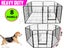 Heavy Duty Temporary Fence 640cm Carousel 9