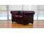 British Vintage 2-seater Chesterfield Leather Sofa Carousel 7