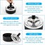3pcs Closed Ashtray With Swivel Function Wind Ashtray With Lid Anti Smell Asht Carousel 4