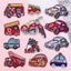 12 Pieces Iron-on Sticker Knee Iron-on Patches Children's Iron-on Patch Chi Carousel 2