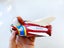 Vintage Torpedo Boat Friction Tin Toy in Box. Rare. Carousel 6