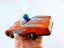 Vintage Friction Racer Tin Toy with original box. Rare. Carousel 5