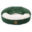 Charlie's Hooded Snookie Calming Donut Dog Bed Eden Green - Medium Carousel 11