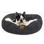 Charlie's Snookie Hooded Calming Dog Bed Charcoal Extra Large Carousel 8