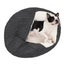 Charlie's Snookie Hooded Calming Dog Bed Charcoal Extra Large Carousel 9