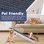 Petzly Foldable Dog Ramps Adjustable Height Pet Ramp Folding Portable White Carousel 7
