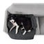 Charlie's Shaggy Faux Fur Sofa Protector Calming Dog Bed Charcoal Large Carousel 3