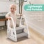 Playpals 2 Steps Toddler Step Ladder for Bathroom Sink Toilet Training Kitchen Carousel 8