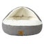 Charlie's Snookie Hooded Dog Bed Grey - Large Carousel 11