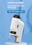 Portable Mini Microscope Toy Science Experiment Kit for Students Learning-Blue Carousel 4