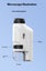 Portable Mini Microscope Toy Science Experiment Kit for Students Learning-Blue Carousel 8