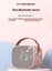 Wireless Bluetooth Karaoke Speaker with Microphone for Home Party KTV - Pink Carousel 5
