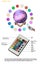 3D Starry Night Lamp with Remote, Touch Control, USB Rechargeable, 16 Colors Carousel 6