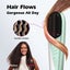 Cordless Portable Hair Straightener Brush Carousel 13