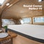 San Hima Caravan Mattress Topper Rounded Corner Queen Size Mat For RV Bed Carousel 6