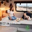 San Hima Caravan Mattress Topper Rounded Corner Queen Size Mat For RV Bed Carousel 7