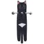 Funny Cat Hanging Hand Towels for Bathroom & Kitchen - Black Carousel 2