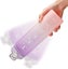 Motivational Water Bottle 32oz with Time Marker, Leakproof Sports Bottle-Purple Carousel 4