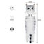 Funny Cat Hanging Hand Towels for Bathroom & Kitchen - Black Carousel 6