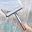 2PCS Shower Squeegee & Hair Sponge Cleaner for Bathroom Tile & Mirror Cleaning Carousel 2