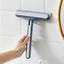 2PCS Shower Squeegee & Hair Sponge Cleaner for Bathroom Tile & Mirror Cleaning Carousel 3
