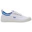 Mens Volley White & Blue International Low Canvas Volleys Casual Lace Up Shoes Carousel 1