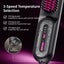 Portable Cordless Hair Mini Straightener Brush Carousel 13