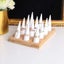 10 Pack Solid White Acrylic Cone Finger Ring Jewellery Display Stand Holder B... Carousel 2