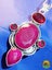Ruby and Silver Necklace Carousel 8