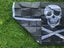 90*150cm Skull Pirate Flag Red Bandana Bones Double Knife SkullThree Carousel 5