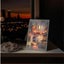 Anime LED Beautiful City Night View Light Painting LED Painting Lamp Carousel 6