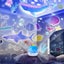 Ocean Starry Projector Small Night Light Constellation Projection Lamp Carousel 3