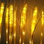 Solar Powered Outdoor Stake Straw Garden Lamp Carousel 2