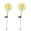 Solar Powered Outdoor Stake Straw Garden Lamp Carousel 8