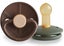 Frigg: Little Viking Natural Rubber Latex Pacifier 2 Pack - Bjorn / Ragnar... Carousel 1