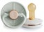 Frigg: Little Viking Natural Rubber Latex Pacifier 2 Pack - Holger / Sigrid... Carousel 1